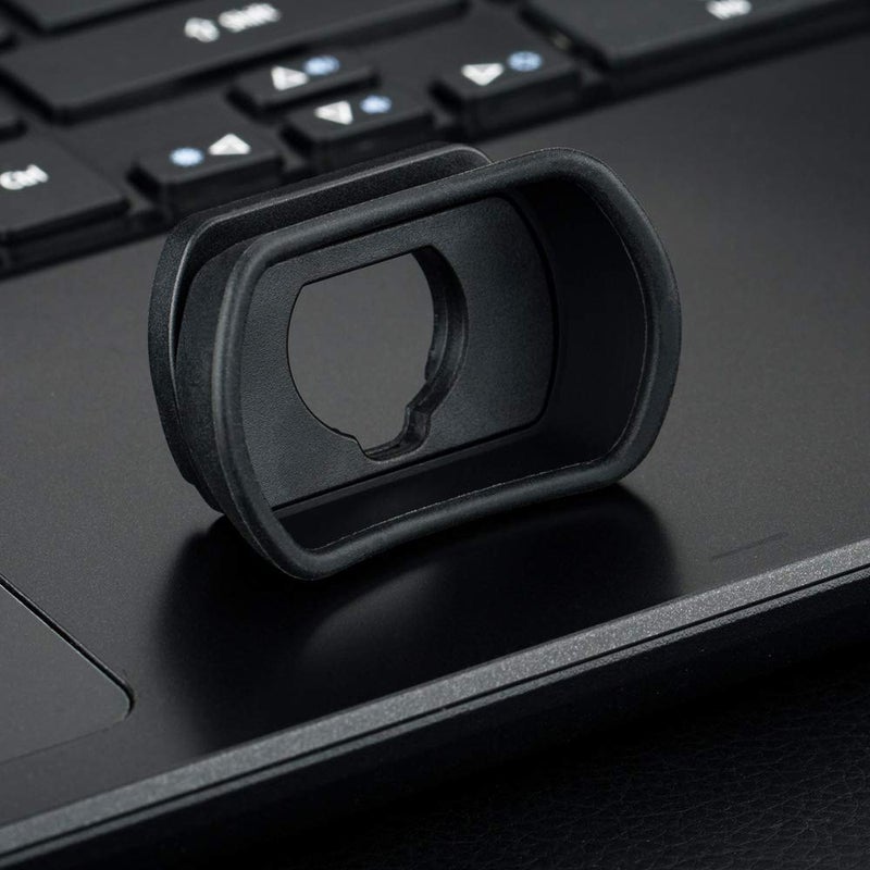 Kiorafoto Extended Eyecup Eyepiece Soft Silicon Camera Viewfinder Eyeshade Compatible with Fuji Fujifilm X-T5 X-H2S X-T4 X-T3 XT5 XT4 XT3 GFX 50S 100S II Replaces EF-XTL EC-XTM EC-XTS EC-GFX Eye Cup - Image 3